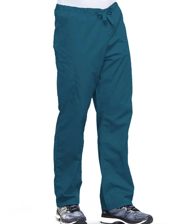 Cherokee Workwear Unisex Petite Drawstring Scrub Pants