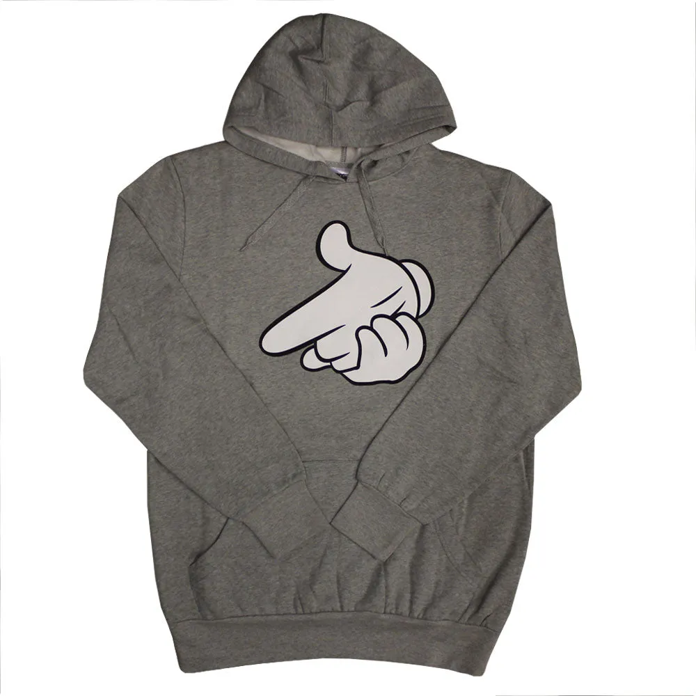 Crooks & Castles Air Gun Hoodie Athletic Heather Grey