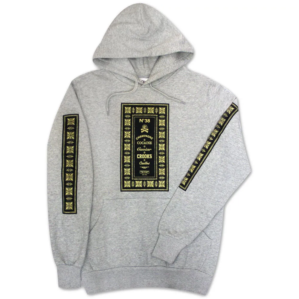 Crooks & Castles Native C's Pullover Hoodie Heather Grey