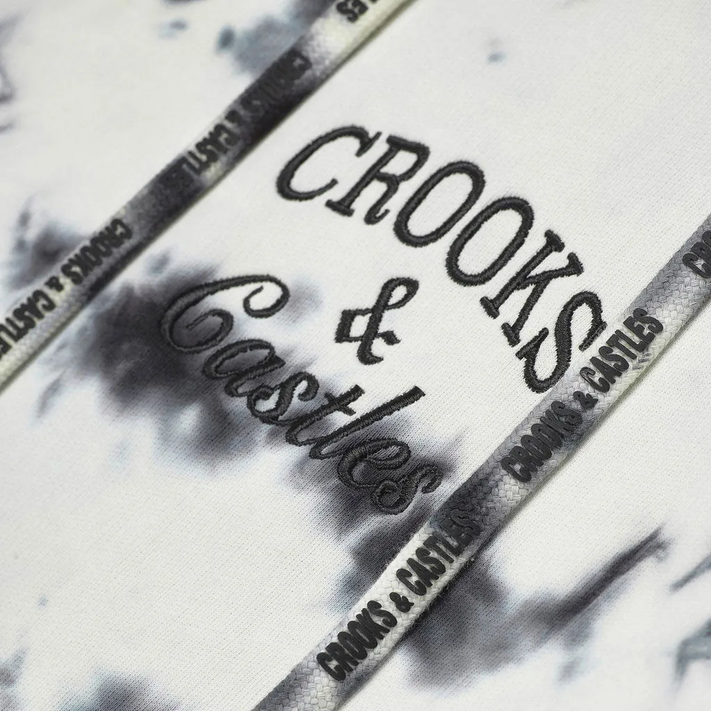 Crooks & Castles Timeless Tie Dye Hoodie Black