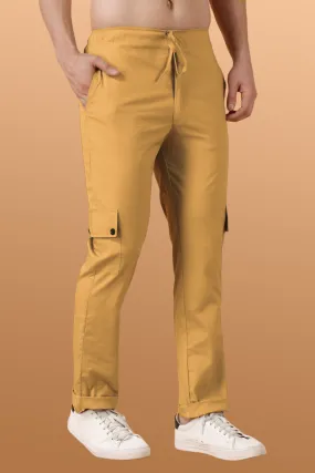 Dark Beige Stretch Cargo