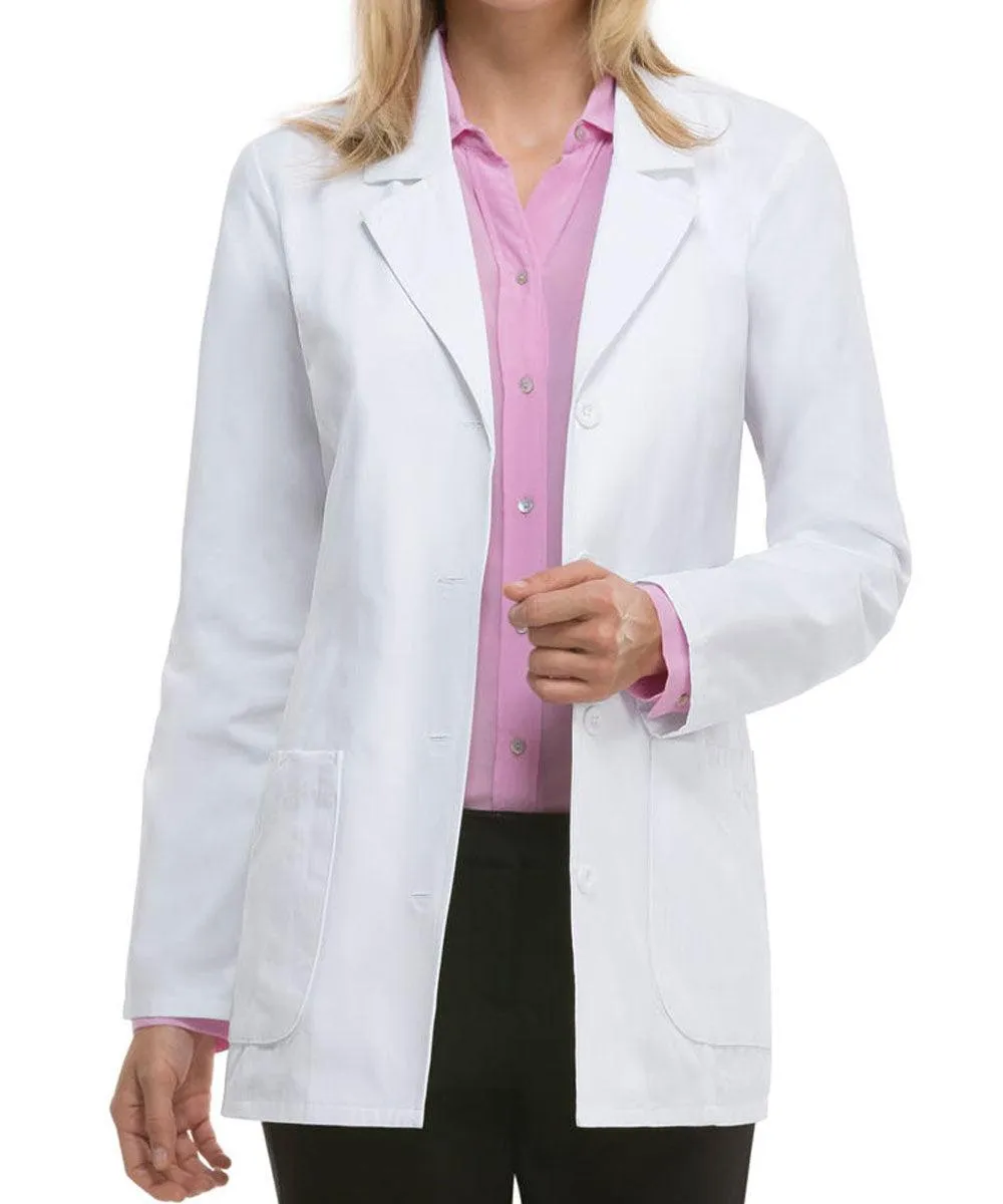 Dickies 28.5 Inch Women's Short Four Pocket Missy Fit Medical Lab Coat