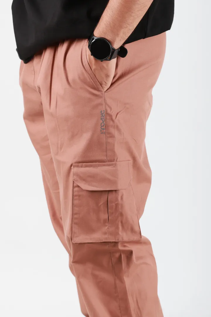 Earth Brown Cargo Harem Pant - Unisex Hoppers