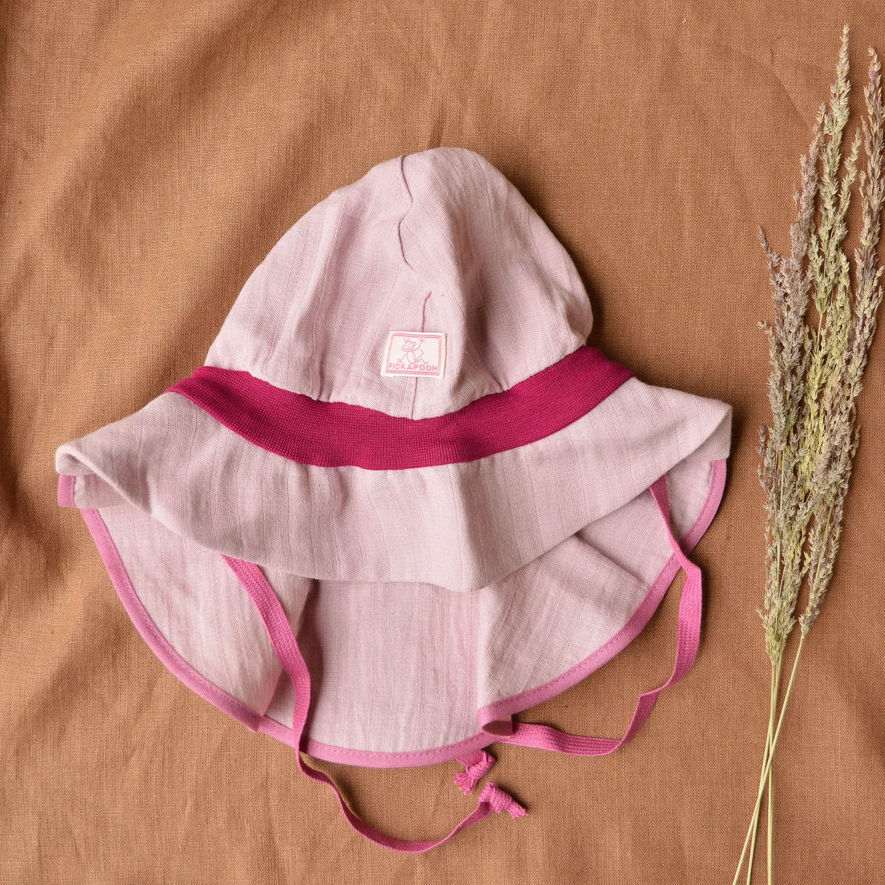 Firefighter Sun Hat - 100% Organic Cotton Muslin (6m-5y )