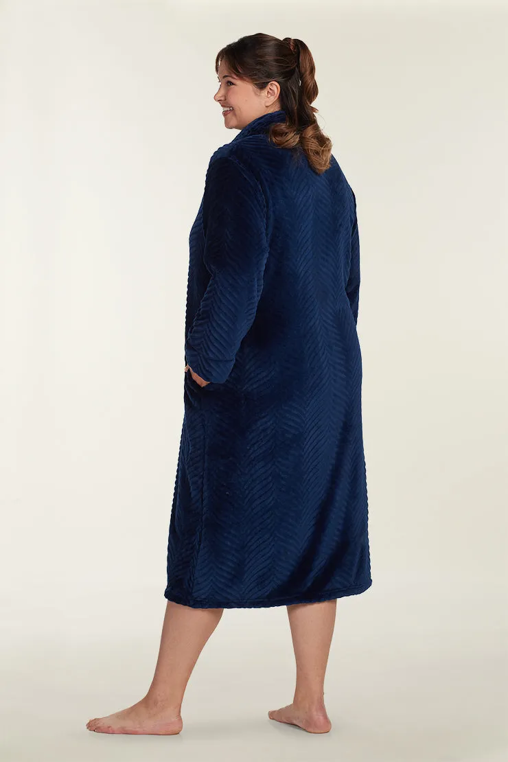 Fleece Long Robe