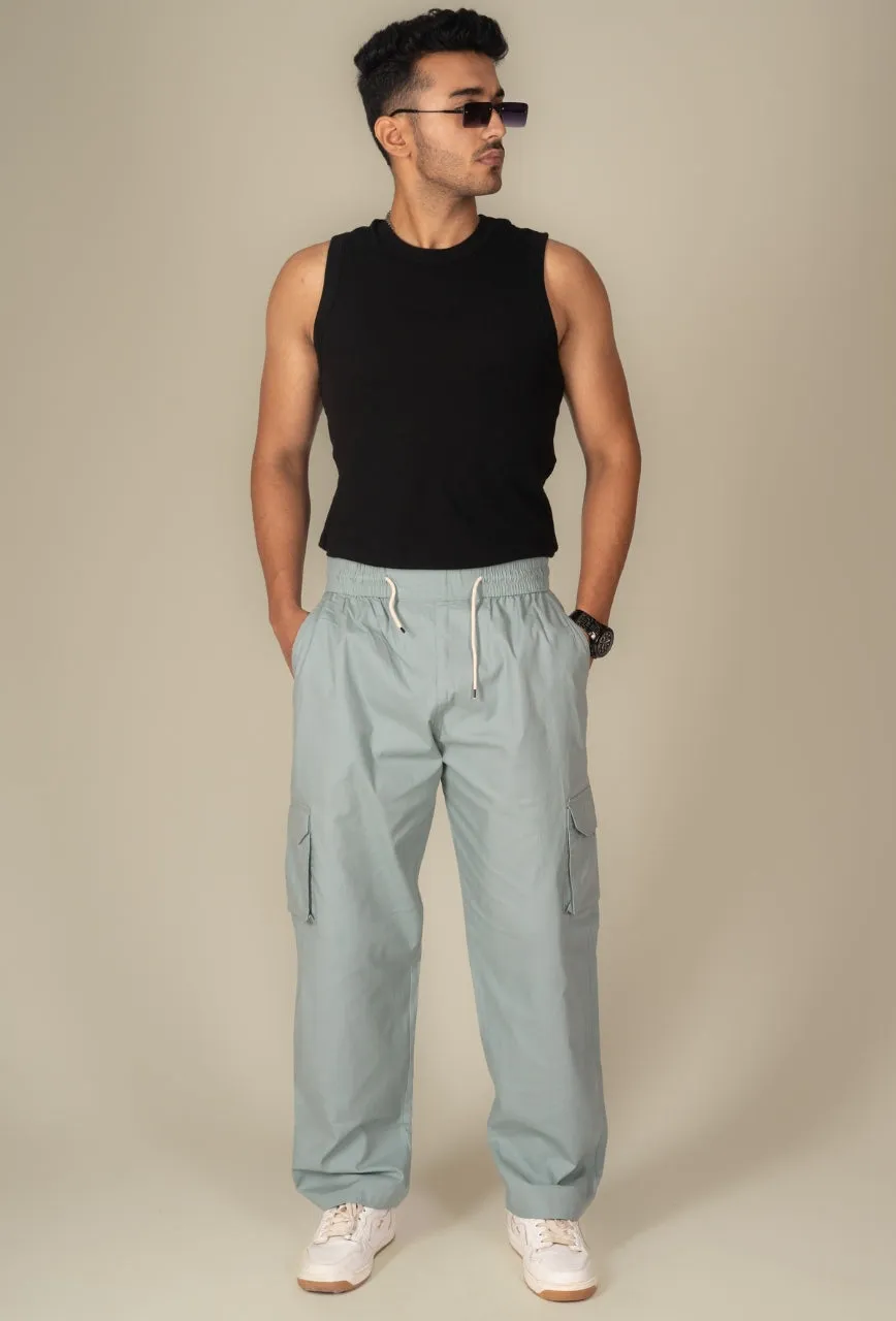 Forest Green Cargo Baggy Pant - Unisex Comfy Pant