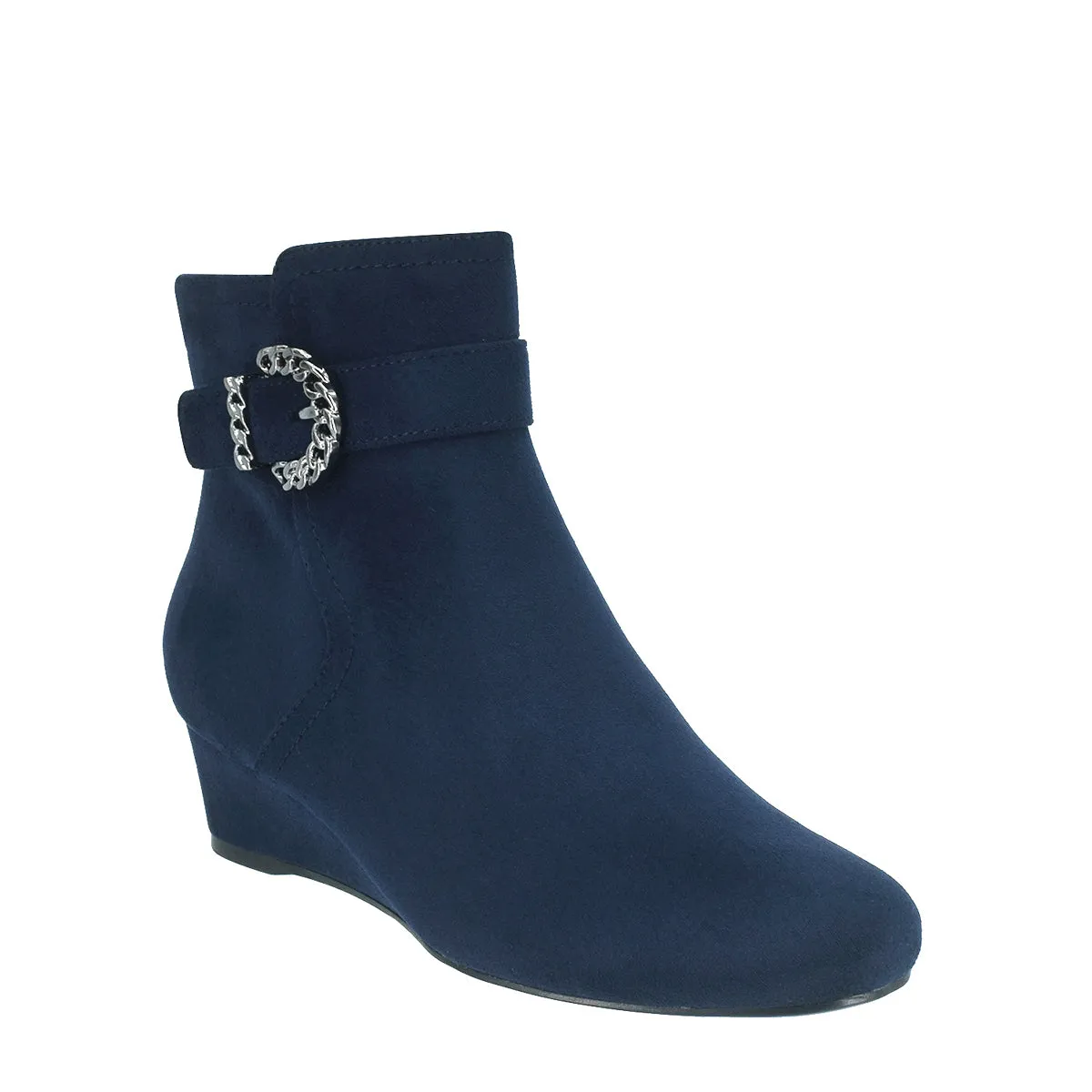 Gandan Wedge Bootie with Memory Foam