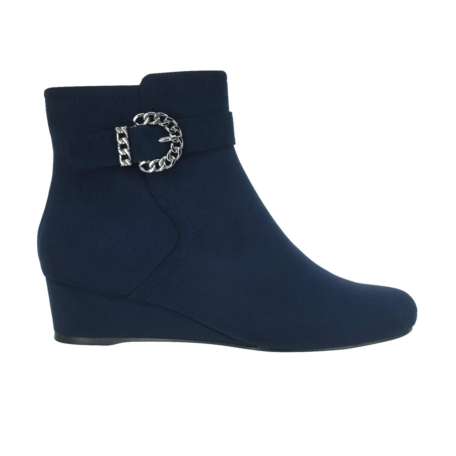 Gandan Wedge Bootie with Memory Foam