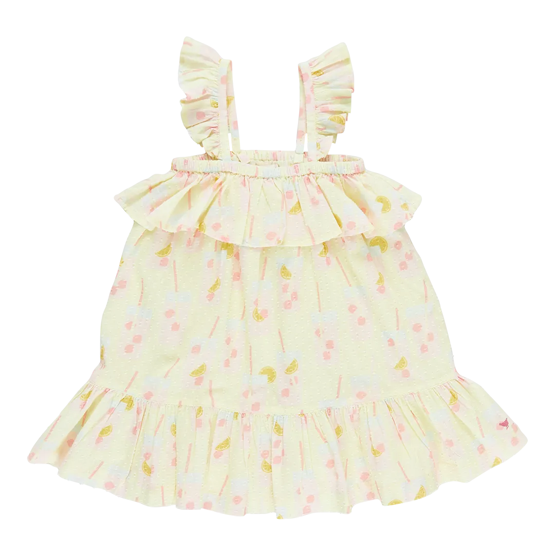 Girls Amalia Dress - Pink Lemonade