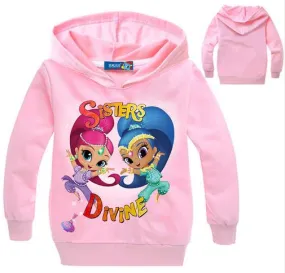 Girls Casual Long Sleeve Hoodie Sweatshirt