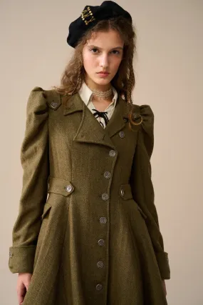 Jade 22 | Belted vintage wool coat