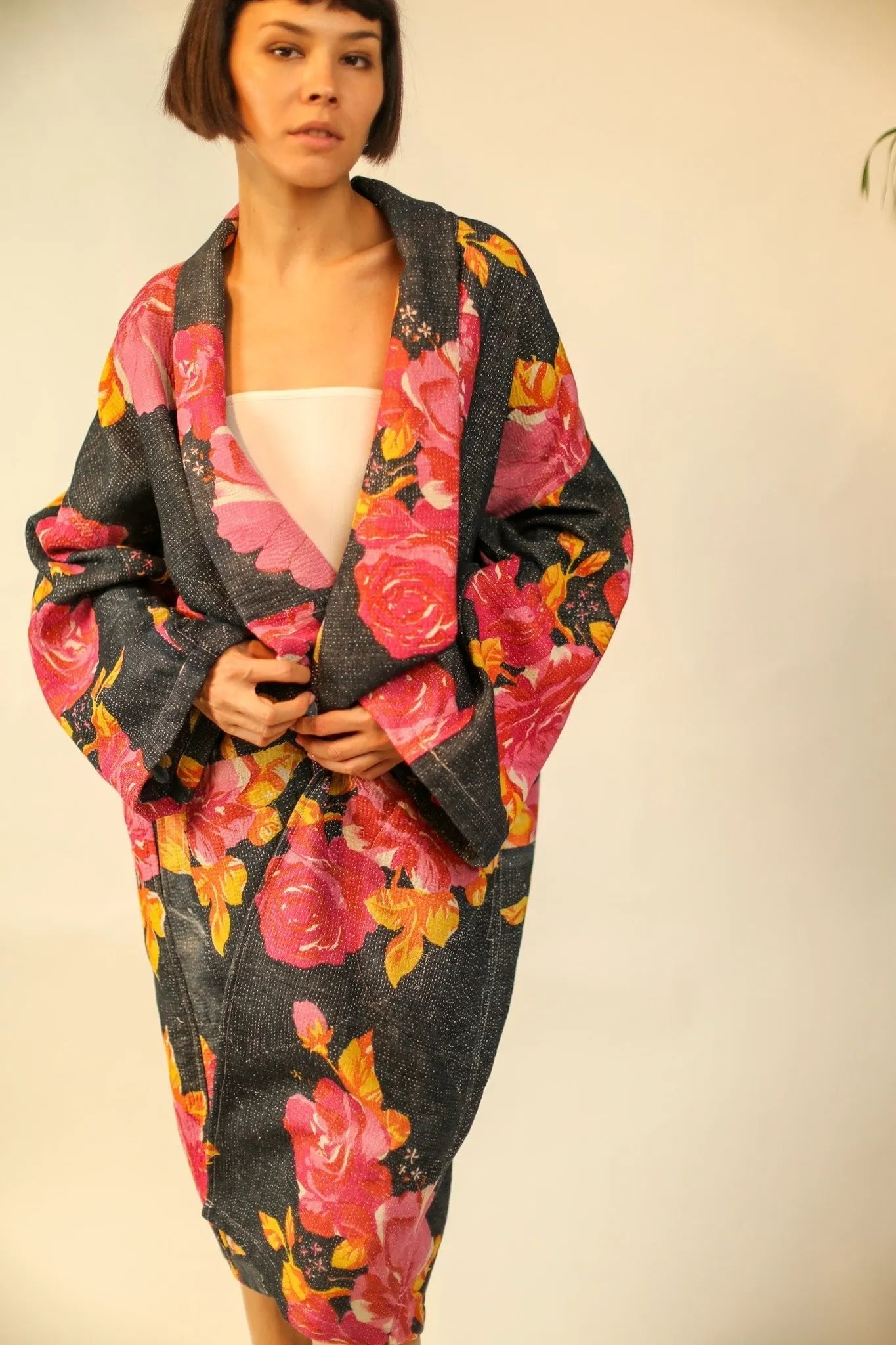 KANTHA JACKET COAT PISTA