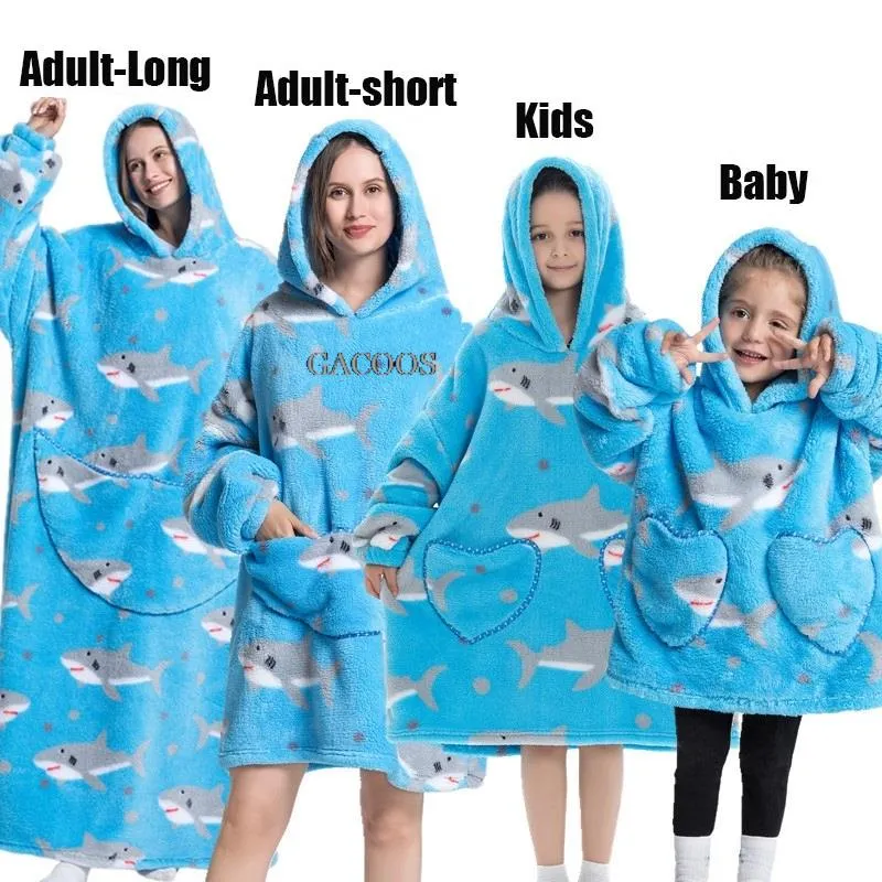 Kids & Baby Extra Long Winter Hoodies