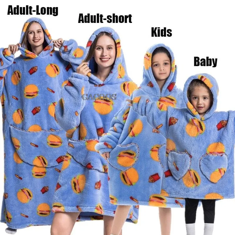 Kids & Baby Extra Long Winter Hoodies