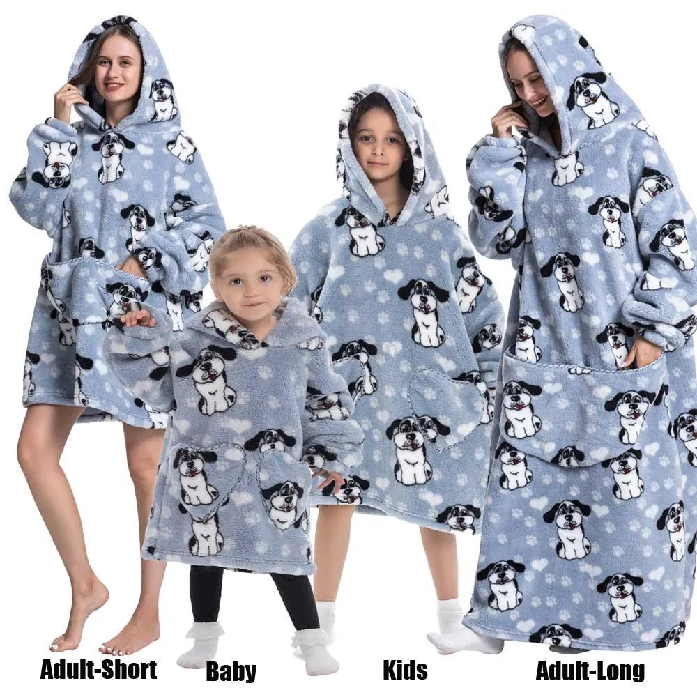 Kids & Baby Extra Long Winter Hoodies