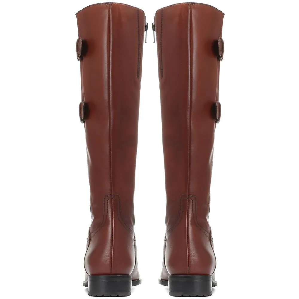 Knee High Leather Boot - CARM28513 / 313 446