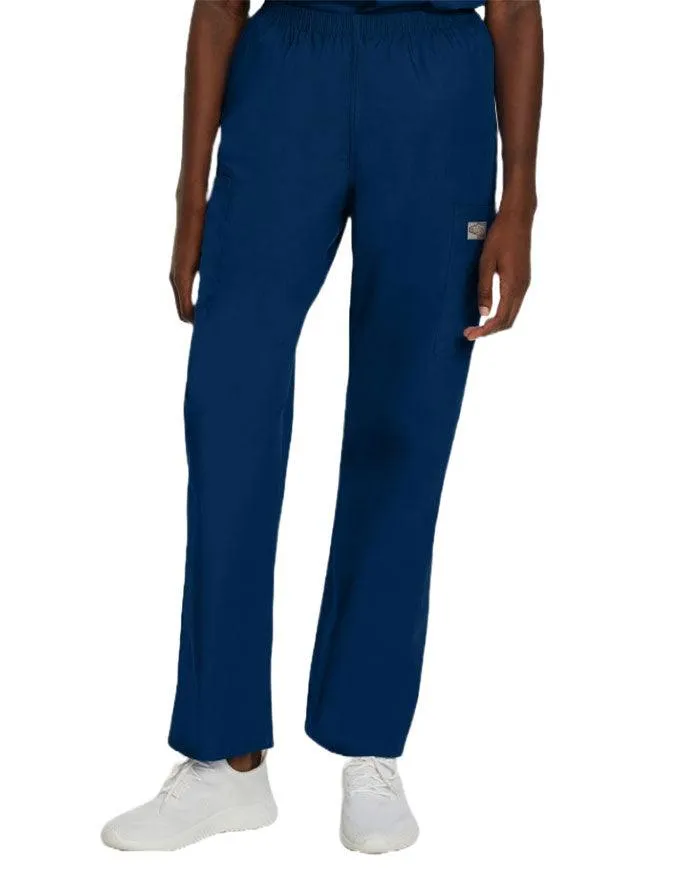 Landau ScrubZone Womens Three Pocket Cargo Medical Scrub Pants