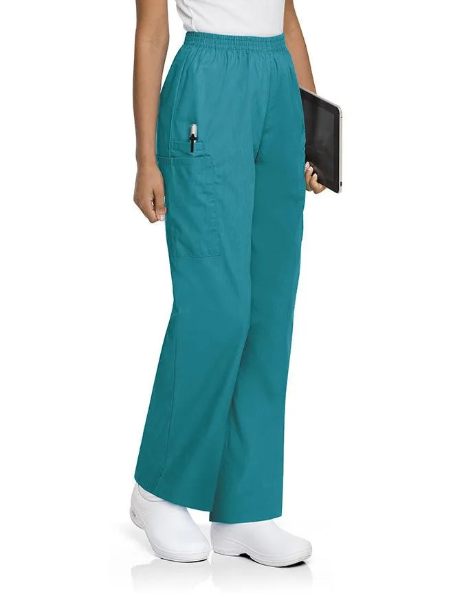 Landau ScrubZone Womens Three Pocket Cargo Medical Scrub Pants