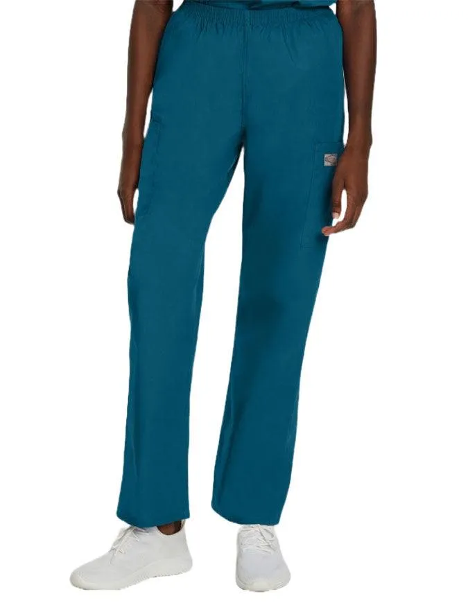 Landau ScrubZone Womens Three Pocket Cargo Medical Scrub Pants