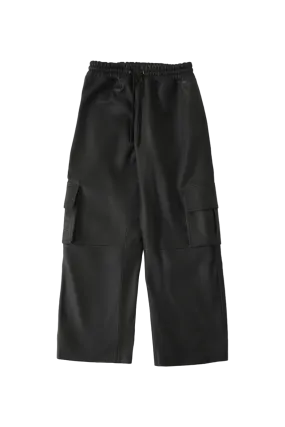 leather cargo pants