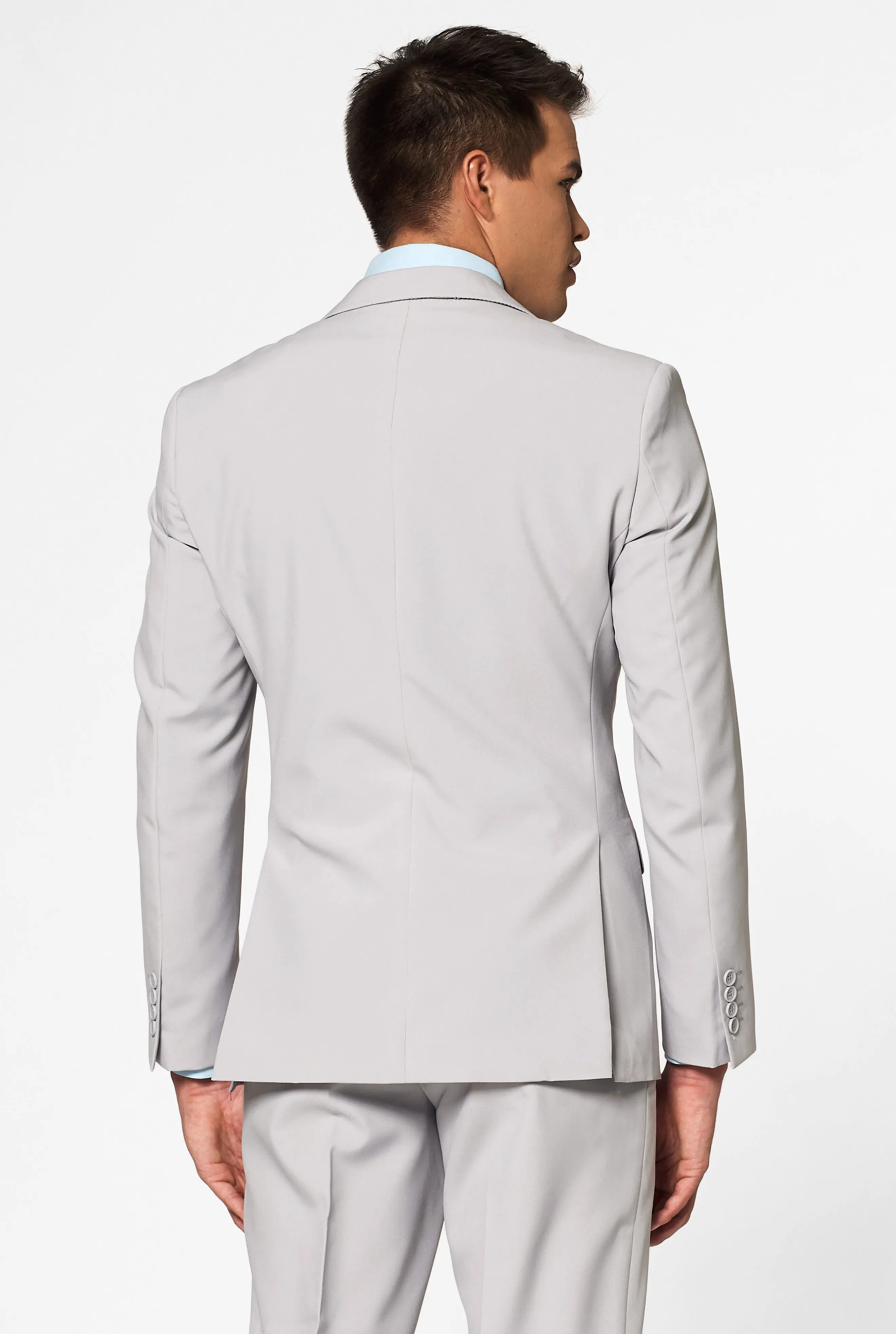 Light Grey Wedding Suit