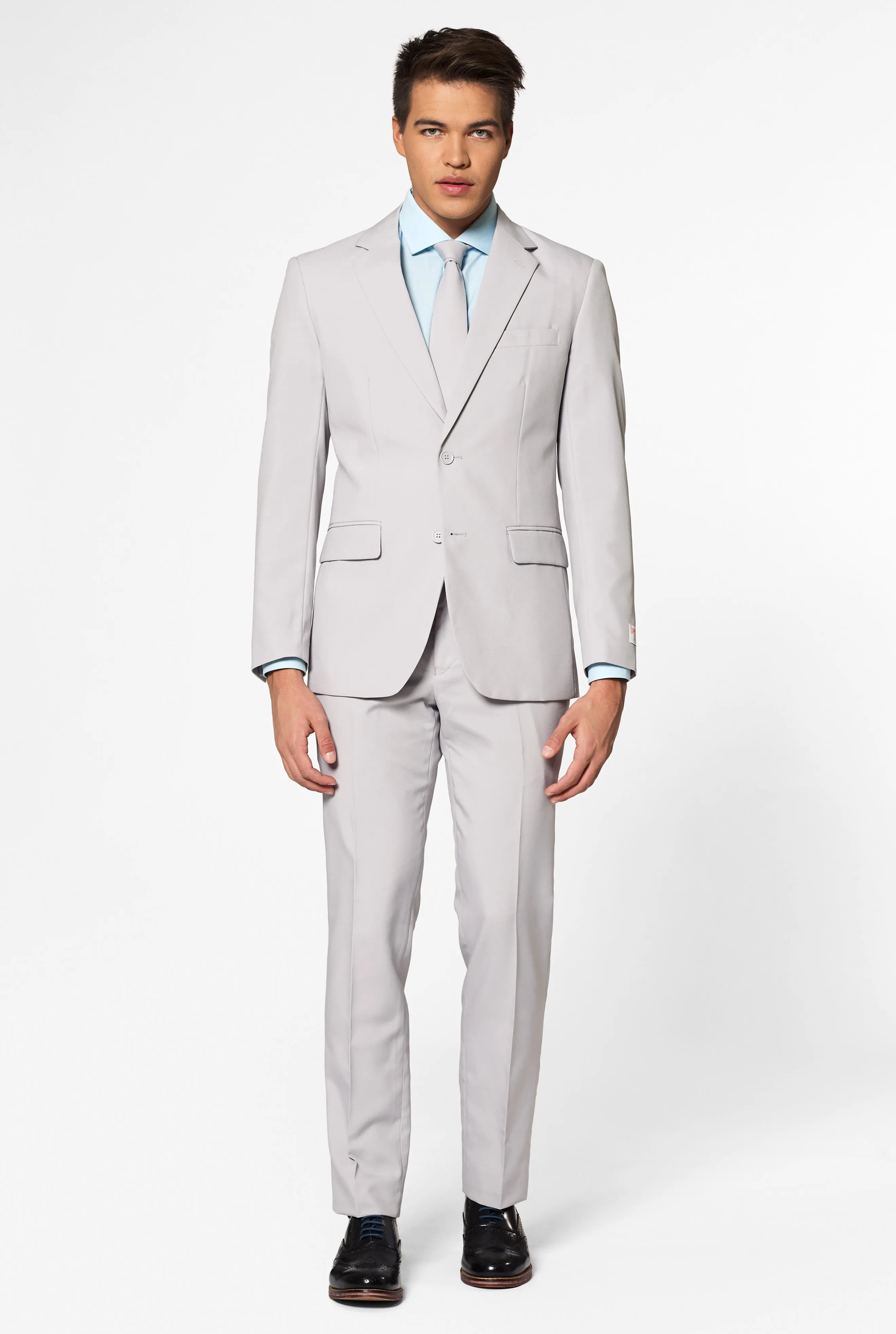 Light Grey Wedding Suit