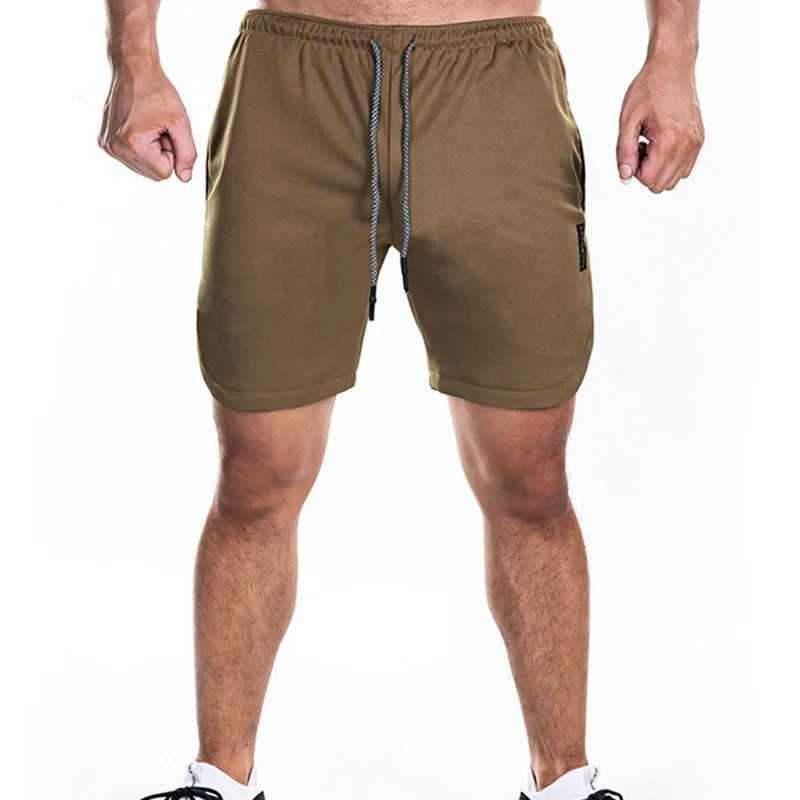 Men's Pure Color Sports Shorts