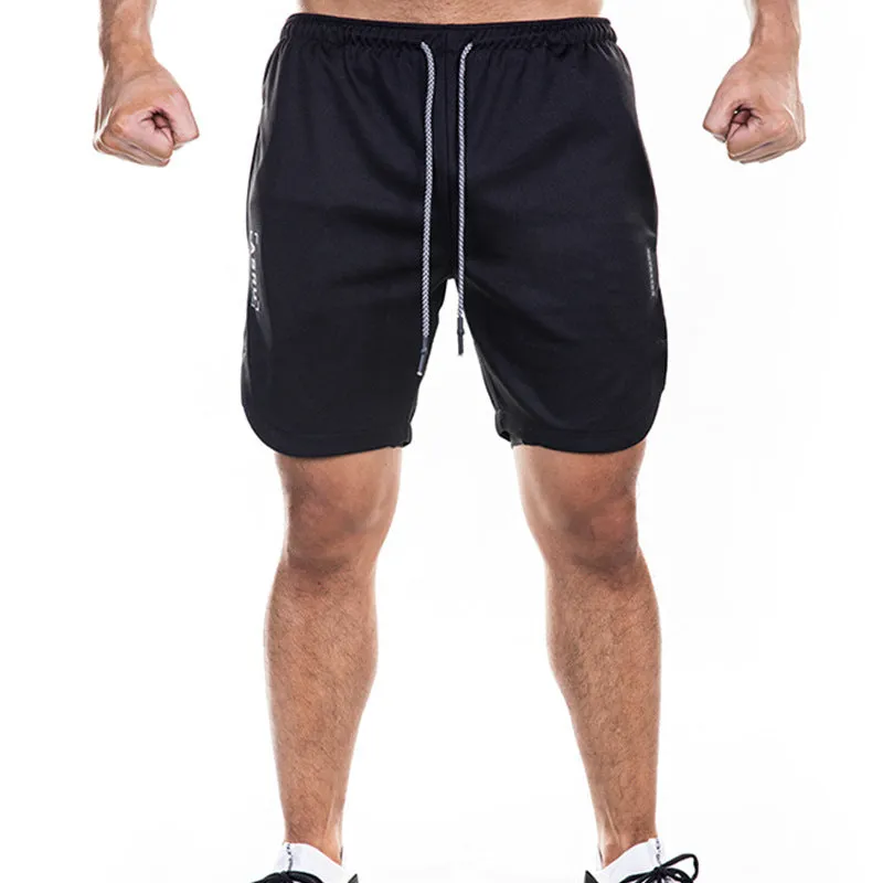 Men's Pure Color Sports Shorts