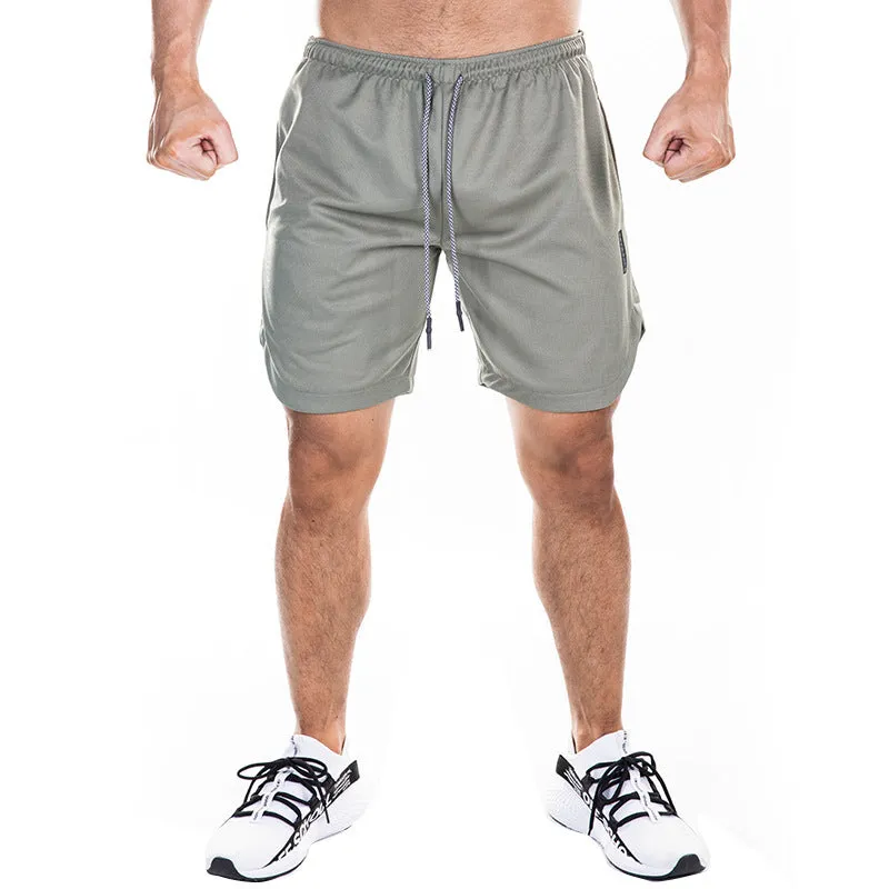 Men's Pure Color Sports Shorts