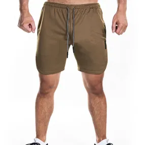 Men's Pure Color Sports Shorts