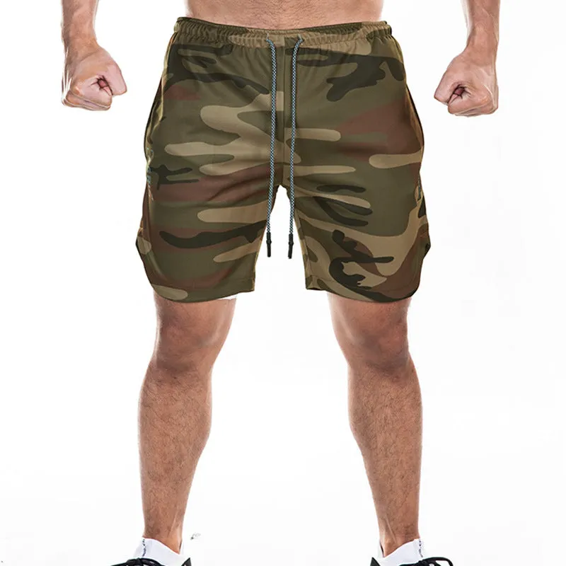 Men's Pure Color Sports Shorts