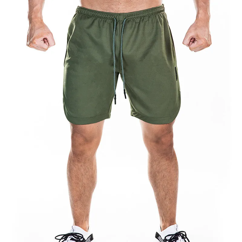 Men's Pure Color Sports Shorts