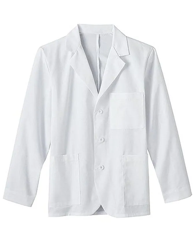 Meta Men's 30 Inch Multipocket Medical Consultation Coat