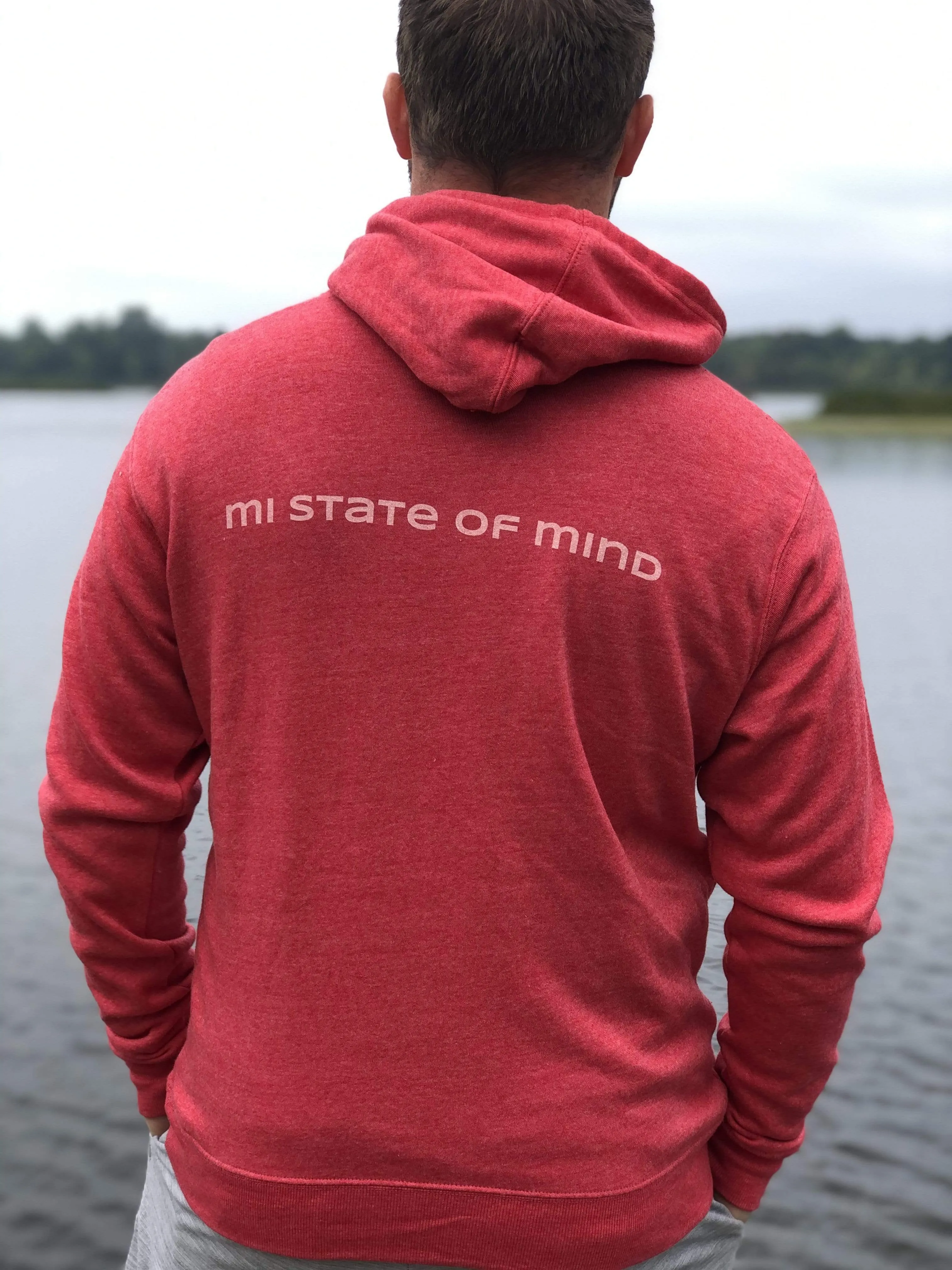 mi Tri-Blend Soft Outline Hoodie