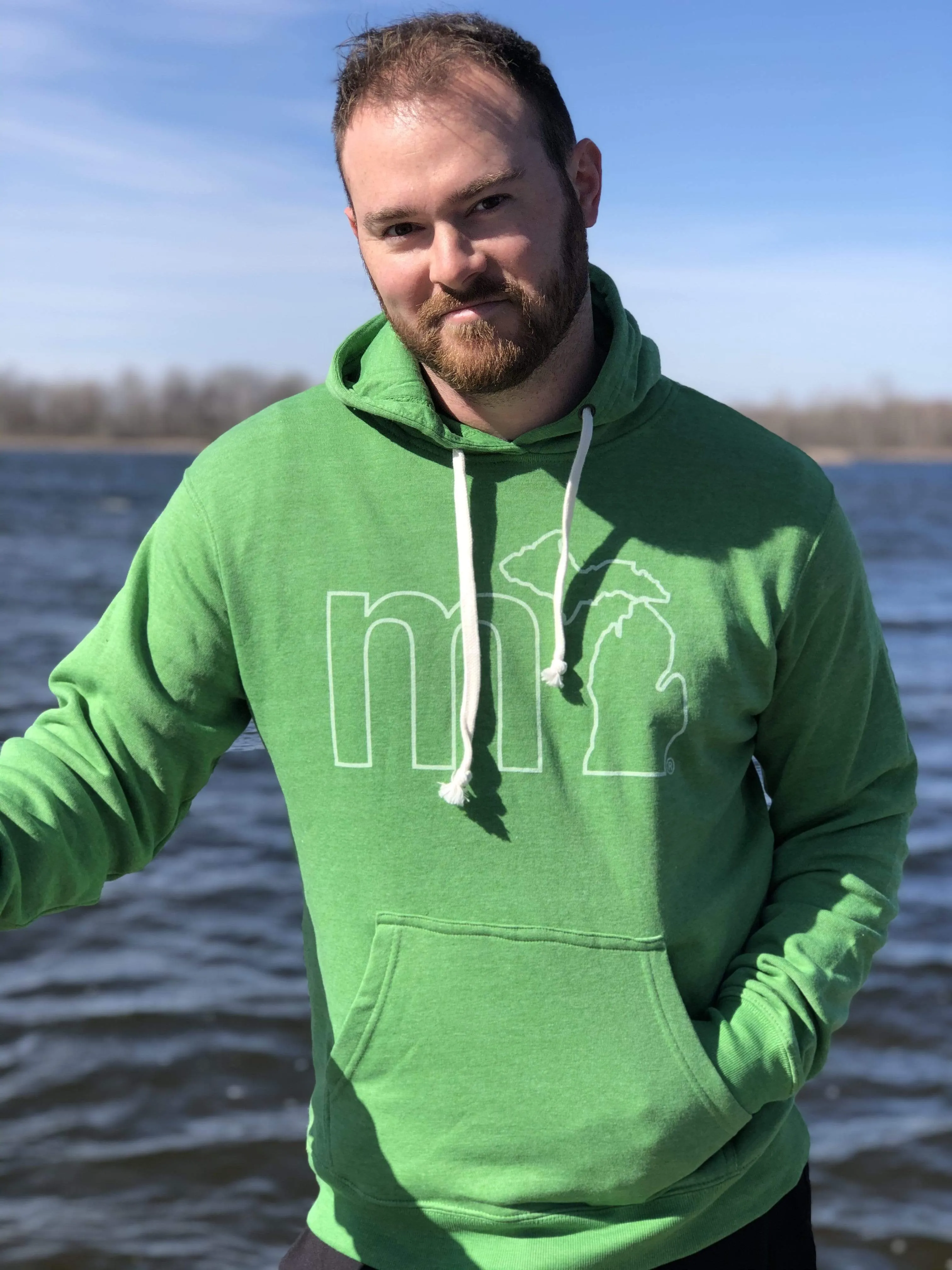 mi Tri-Blend Soft Outline Hoodie