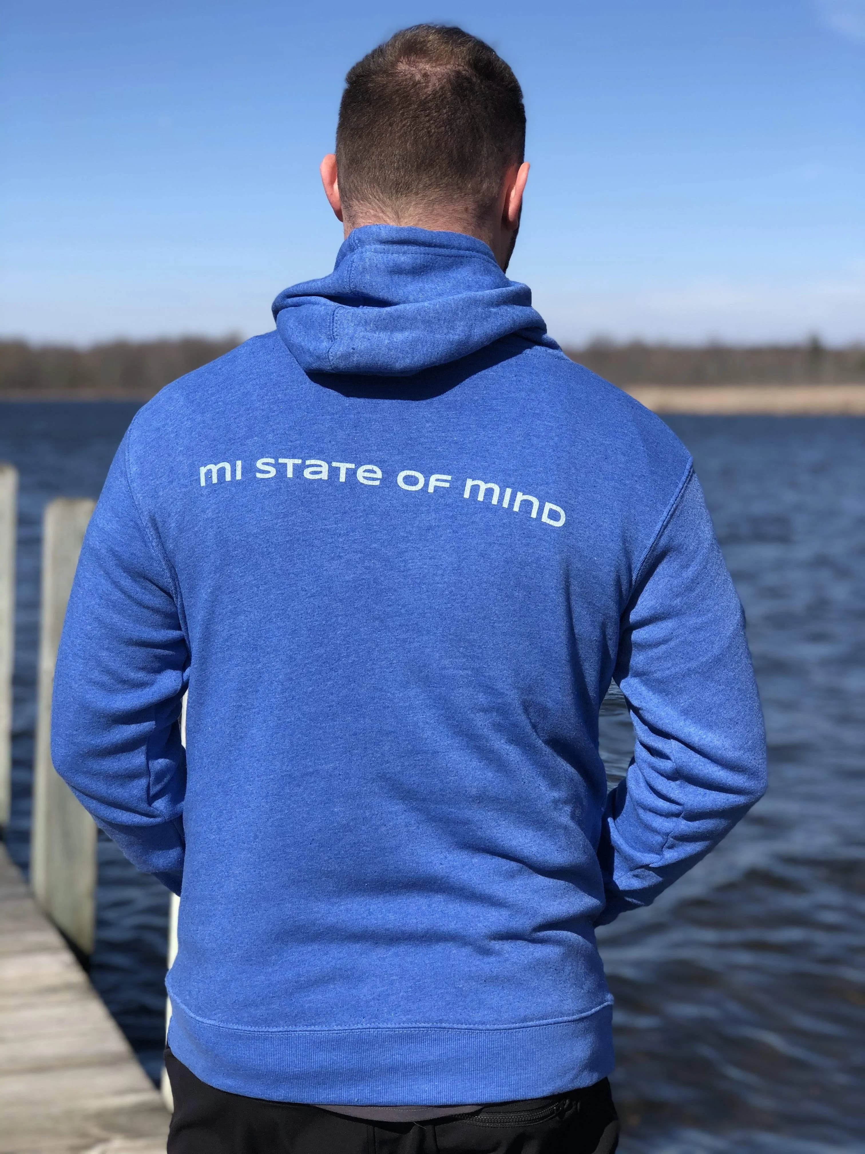 mi Tri-Blend Soft Outline Hoodie