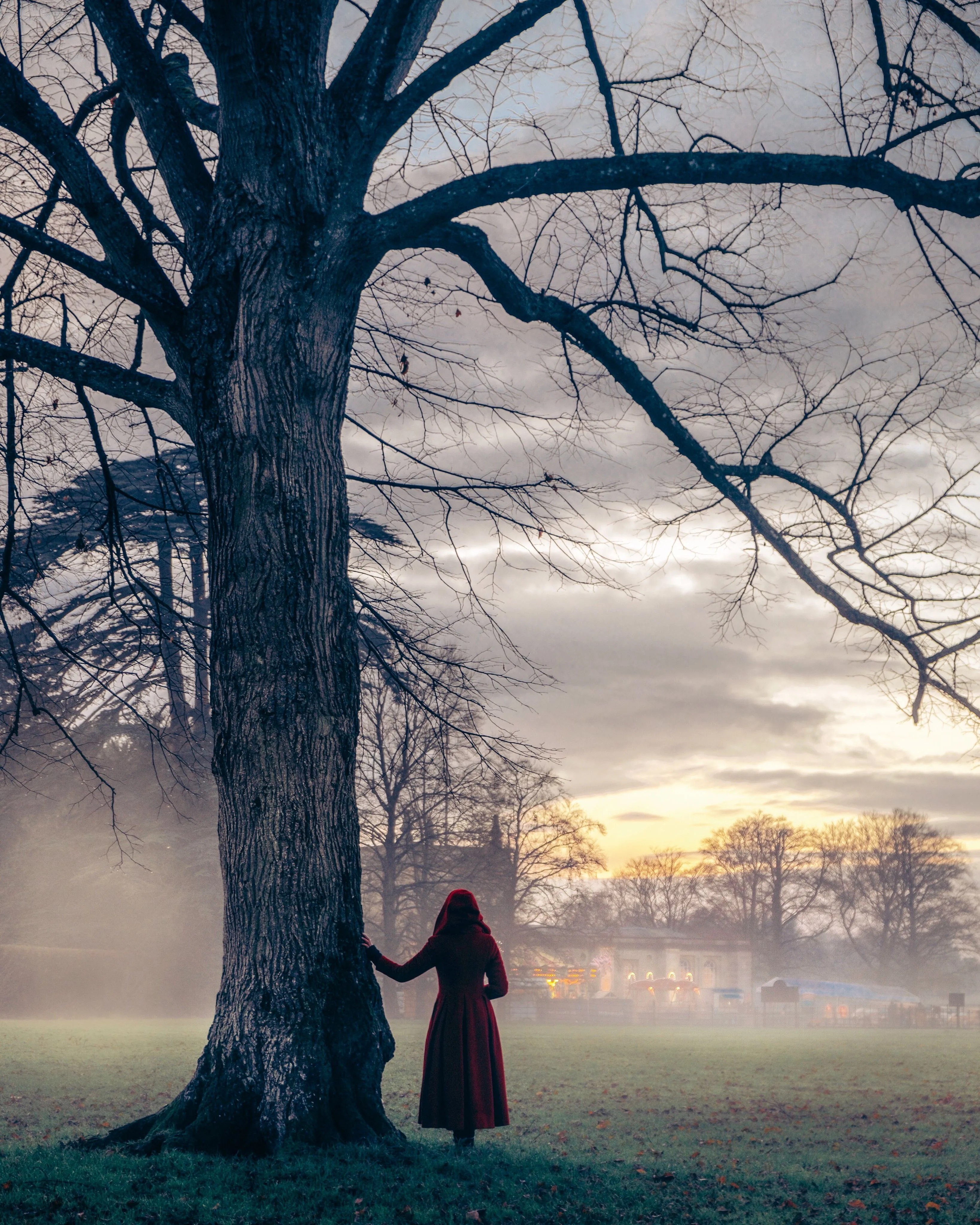 My Fair Lady | Red Hooded Coat