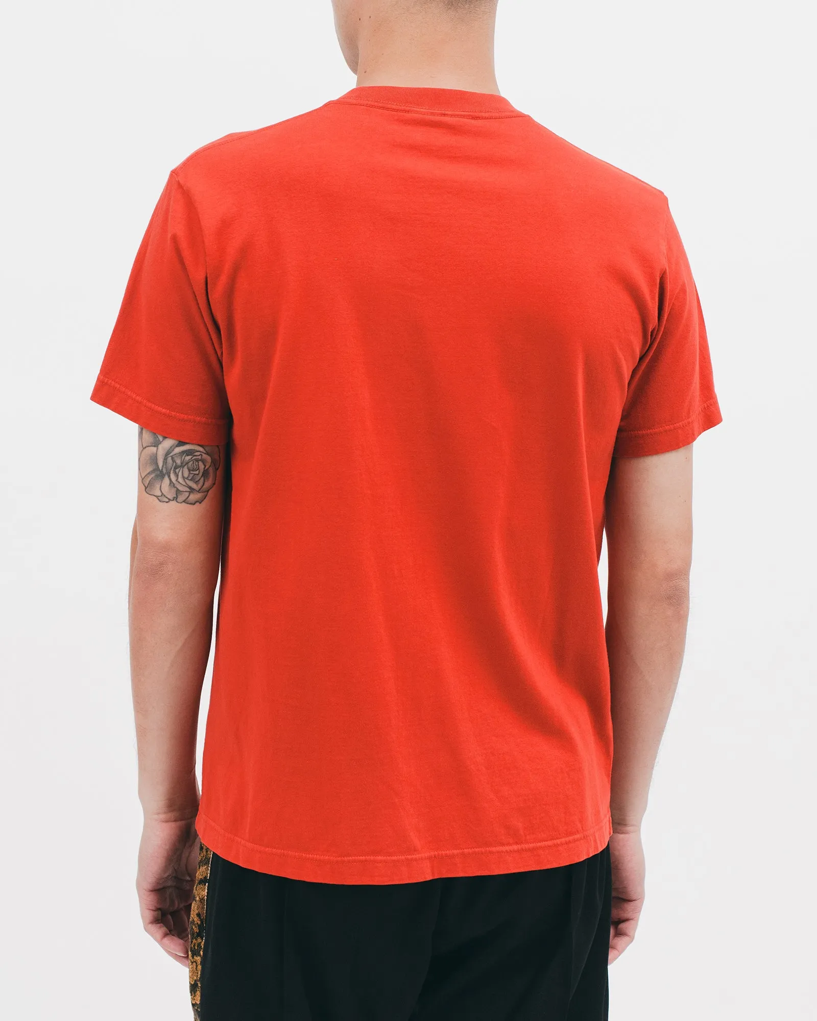 Natural Dyed Block S/S Jersey - Tomato