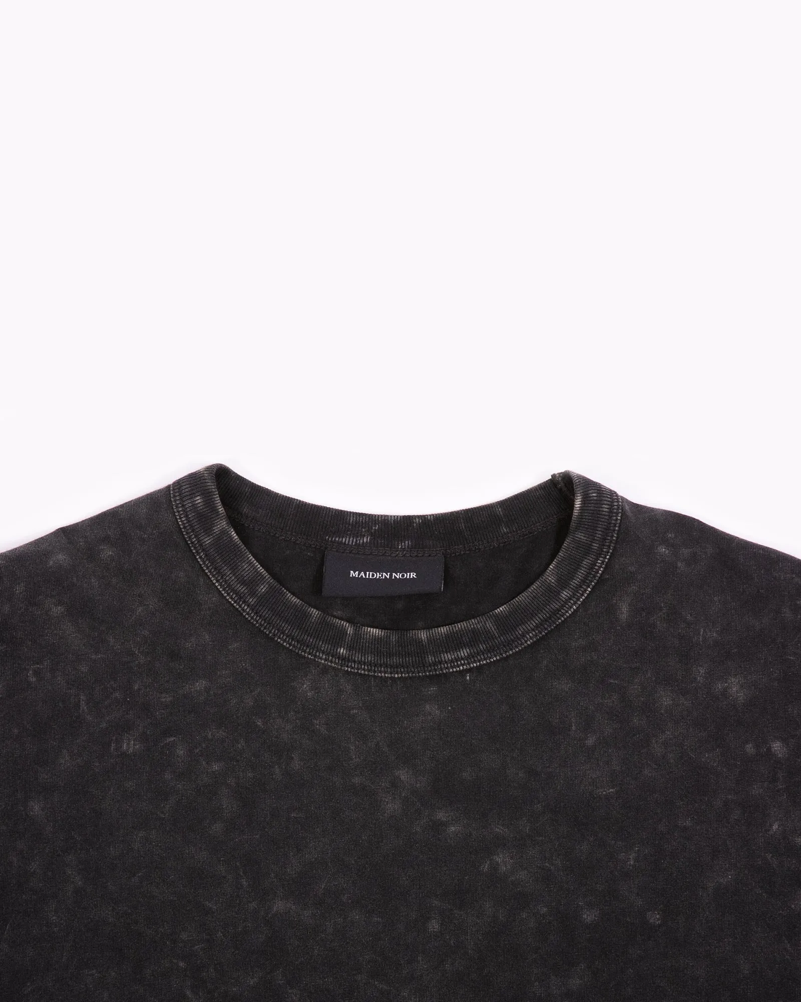 Natural Dyed Crop Jersey - Graphite