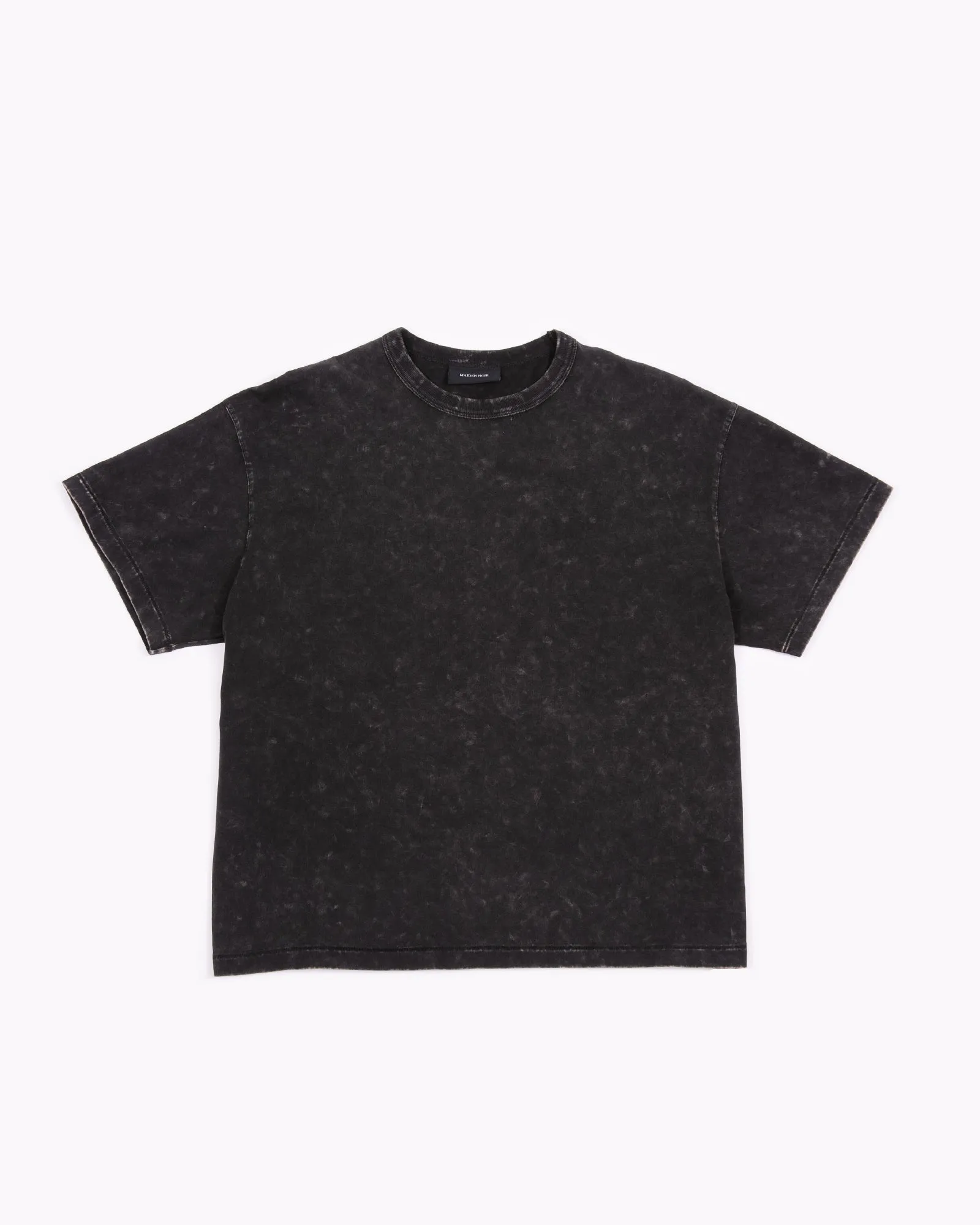 Natural Dyed Crop Jersey - Graphite