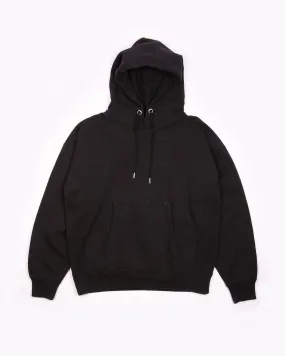 Natural Dyed Hoodie Fleece - Black