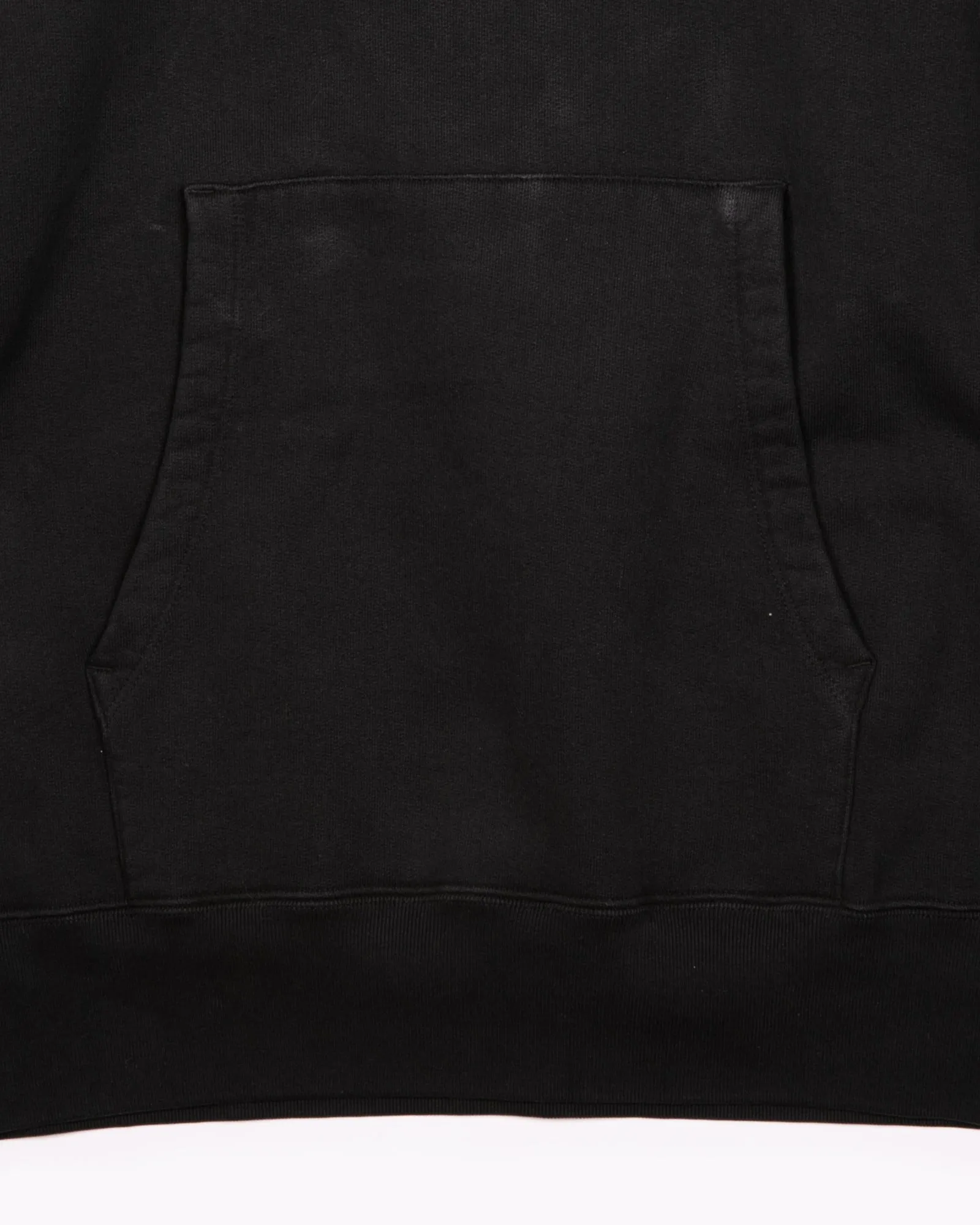 Natural Dyed Hoodie Fleece - Black