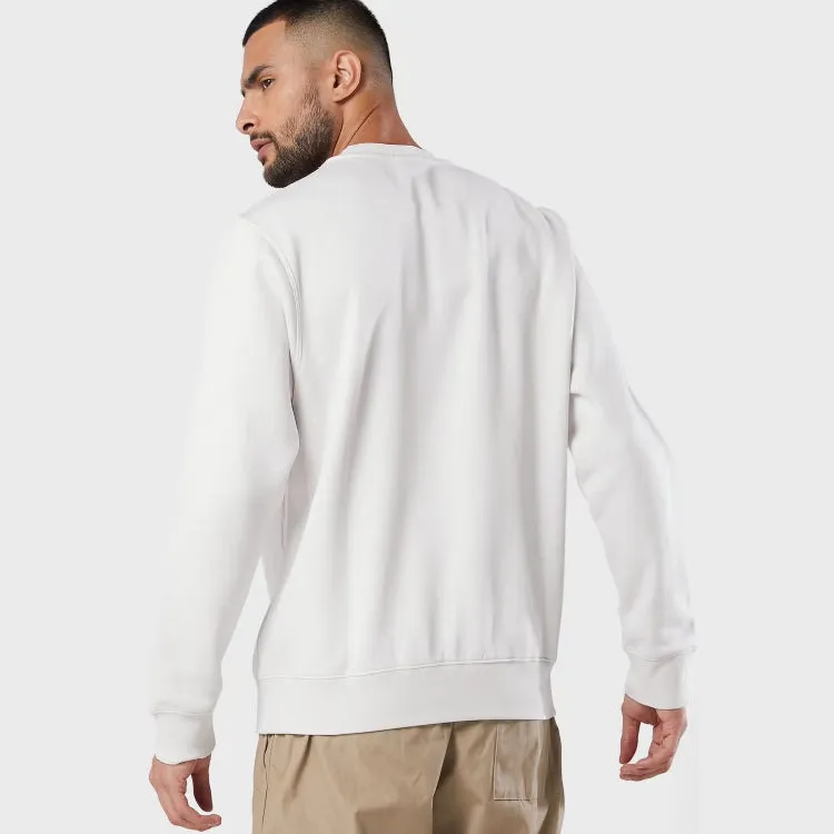 NK - Men 'White' Futura Crew Neck Fleece Sweatshirt NK309