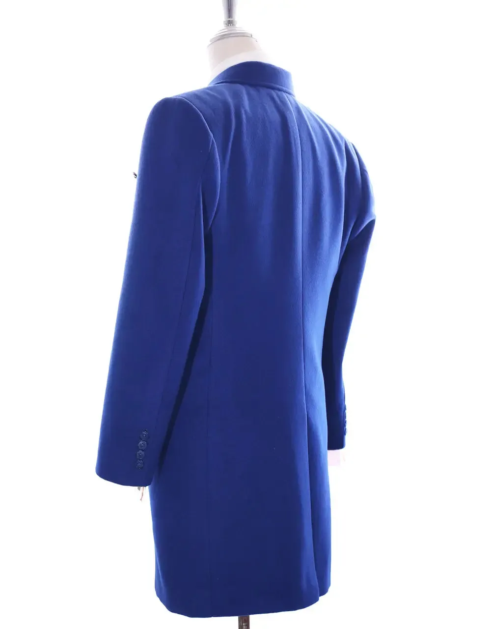 Overcoat | Blue Winter Long Overcoat for men