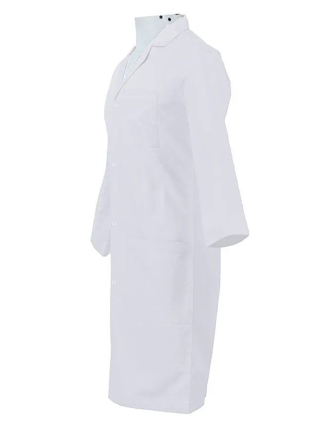 Panda Uniform Unisex Snap Front 40 Inch Lab coat