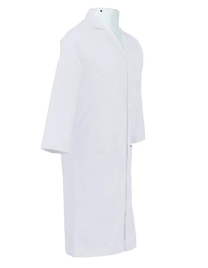 Panda Uniform Unisex Snap Front 40 Inch Lab coat