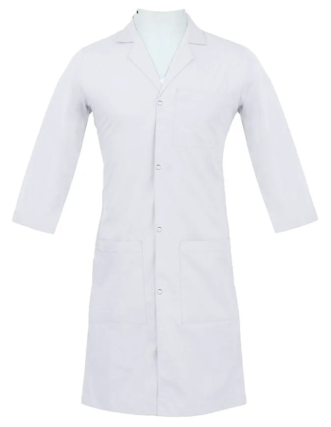 Panda Uniform Unisex Snap Front 40 Inch Lab coat