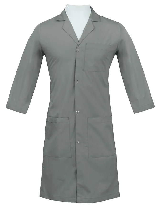 Panda Uniform Unisex Snap Front 40 Inch Lab coat