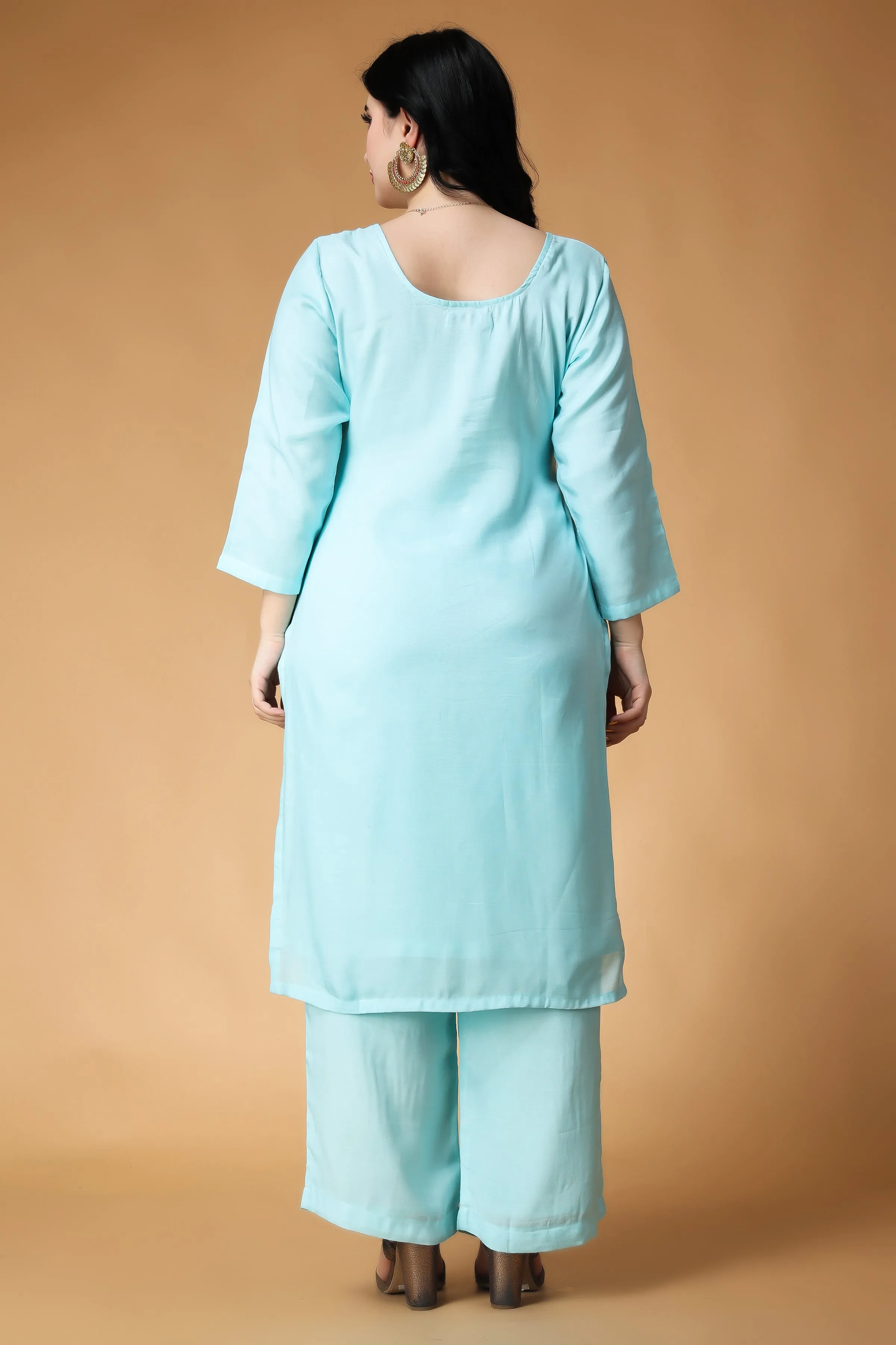 Pastel Paradise Muslin Suit Set