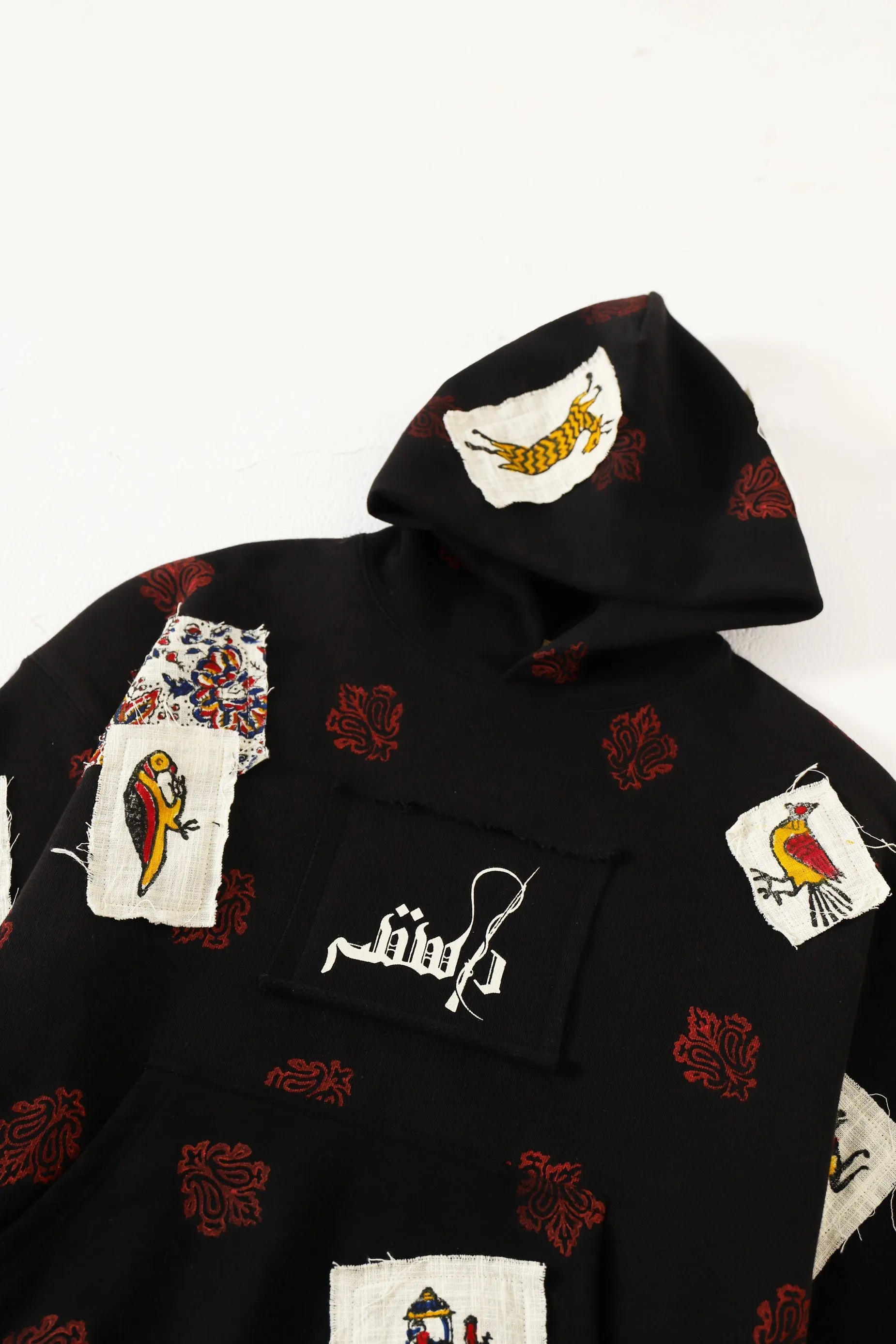 PATCHWORK BLOCKPRINT HOODIE V4